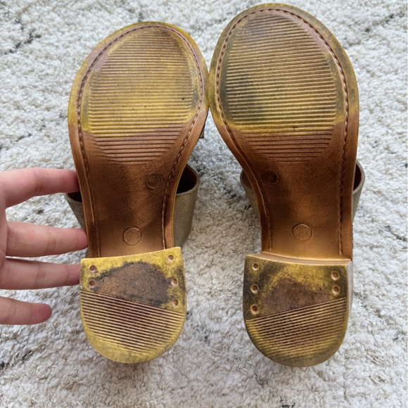 Seychelles Metallic Heeled Sandals - Picture 5 of 6